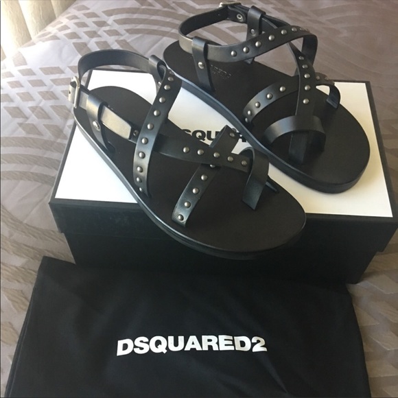 DSQAURED JESUS ON THE BEACH SANDALS - Picture 2 of 7